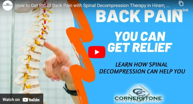Cornerstone Chiropractic and Spine Center Back Pain Relief Video